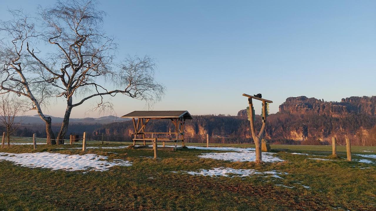 Apartment Am Hochwald Reinhardtsdorf-Schona Luaran gambar